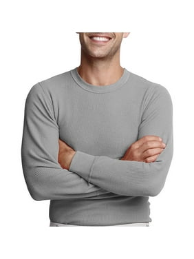Natural, Large SB TEch Mens Thermal Long-Sleeve Top